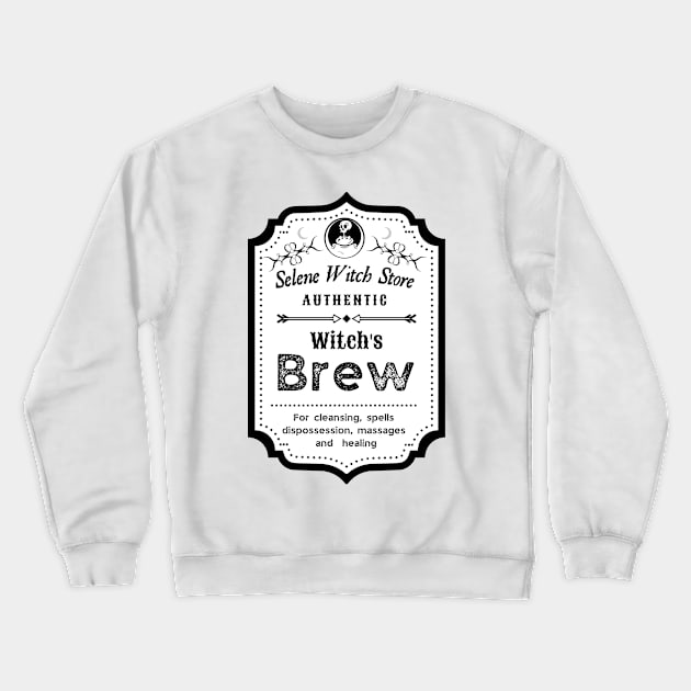 Selene Witch Store Authentic Witch's Brew Crewneck Sweatshirt by SeleneWitchStore